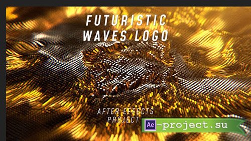 Videohive: Futuristic Waves Logo - Project for After Effects 