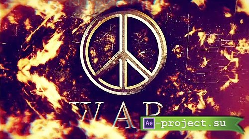 War Logo Intro 232342 - After Effects Templates