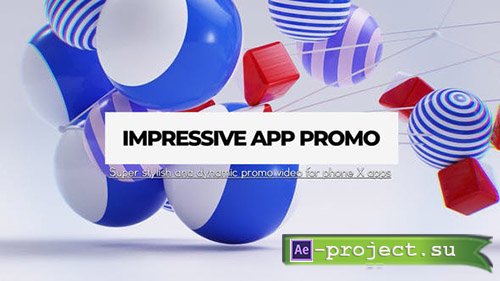 Videohive: Impressive App Promo - Project for After Effects 