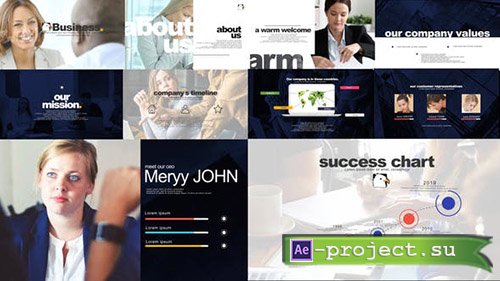 VideoHive: Business Promo 23430076 - Project for After Effects 