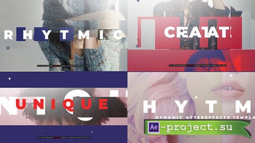 VideoHive: Rhytmic Opener 23462123 - Project for After Effects 