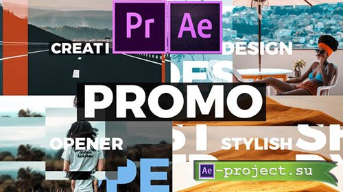 Videohive: Rhythmic Dynamic Promo - Project for After Effects & Premiere Pro 