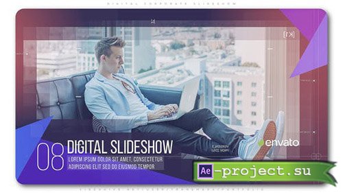 Videohive: Digital Corporate Slideshow 23815232 - Project for After Effects 