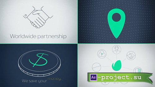 Videohive: Minimal Promo Kit - Project for After Effects 