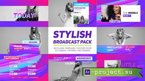 Videohive: Stylish Broadcast Pack 19749725 - Project for After Effects 