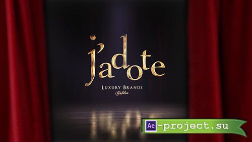 Videohive: Curtain Cinema Logo Reveal - Project for After Effects 