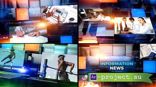 Videohive: Information News 21526460 - Project for After Effects 
