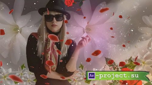 Проект ProShow Producer - Falling Roses