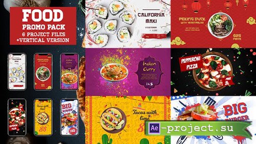 Videohive: Restaurant Promo Pack - Project for After Effects