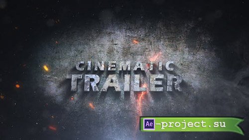 Videohive: Cinematic Trailer 23181732 - Project for After Effects 