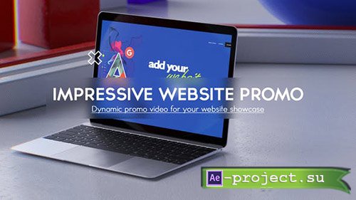 Videohive: Impressive Website Promo - Project for After Effects 