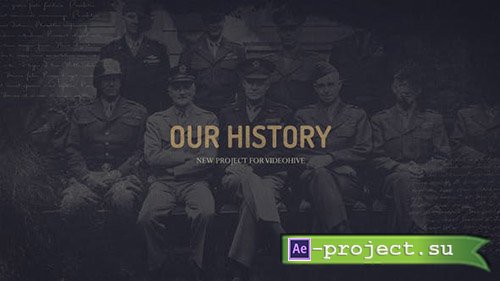 Videohive: Our history - Project for After Effects 