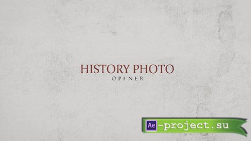 Videohive: History Photo Opener 22816397 - Project for After Effects 