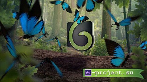 Videohive: Butterfly Logo Opener 4K - Project for After Effects 