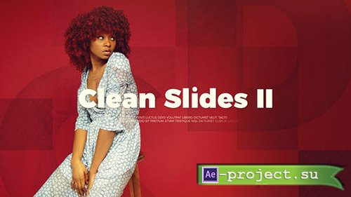 Videohive: Upbeat Clean Slides II - Project for After Effects 