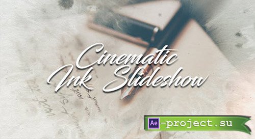 Videohive: Cinematic Ink Slideshow 19596414 - Project for After Effects 