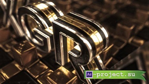 Videohive: Gold Cross Logo - Project for After Effects