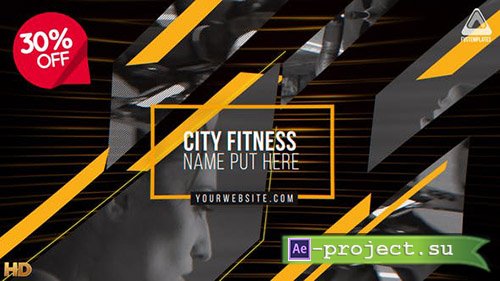 Videohive: Future Fitness Opener - Project for After Effects 
