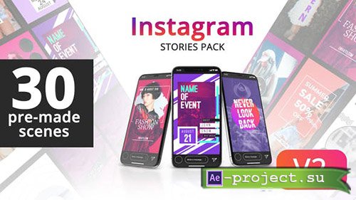 Videohive: Instagram Stories V2 22089697 - Project for After Effects