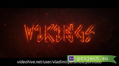 Videohive: Fire Outline Logo - Project for After Effects 