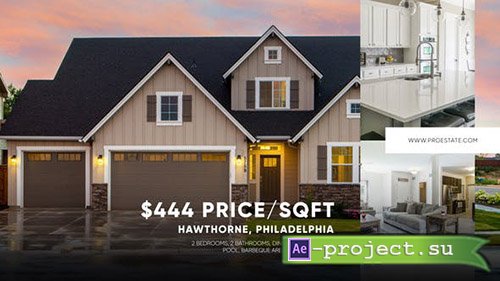 Videohive: Real Estate - Clean Pro - Project for After Effects 