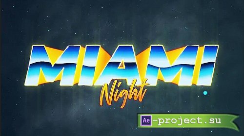 Retro Wave Intro #3 246302 - After Effects Templates