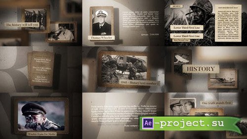 Videohive: History 23607770 - Project for After Effects 