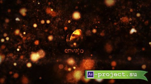 Videohive: Gold Particles Logo Reveal - Project for After Effects 