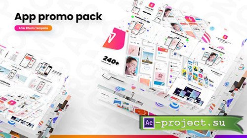 Videohive: App Promo Pack - Project for After Effects 