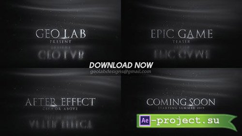 Videohive: Epic Teaser 23192183 - Project for After Effects 