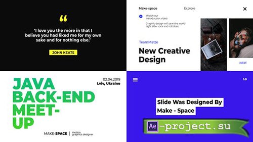 Videohive: Mood Typography and Titles - Project for After Effects 