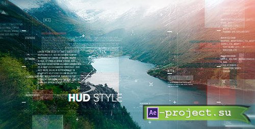 Videohive: Parallax HUD Slideshow 21097128 - Project for After Effects 