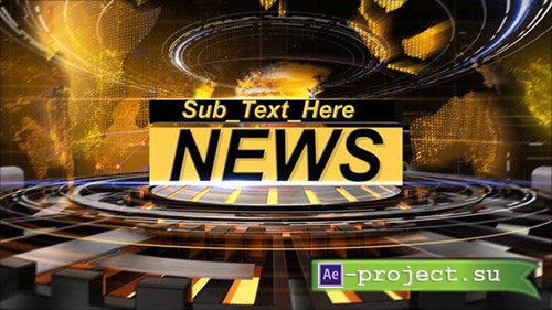 Videohive: News Intro 21872448 - Project for After Effects 