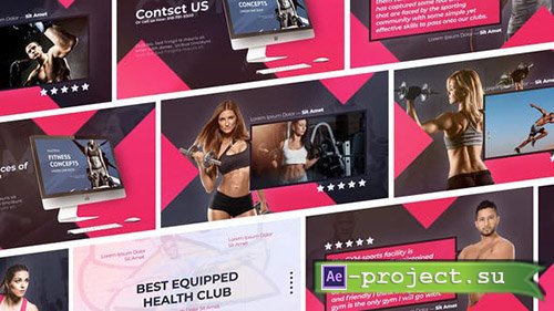 Videohive SPORT: Fitness and Workout Sport Gym Promo -  Project for After Effects