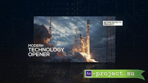 Videohive: Technology Modern Opener - After Effects Templates