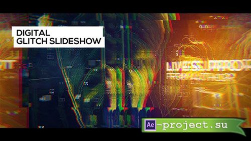 VideoHive: Digital Glitch Slideshow 23461939 - After Effects Templates