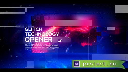 VideoHive: Technology Glitch Opener 23250239 - After Effects Templates