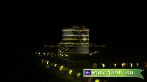 Videohive: Glow Sticks Logo Reveal - Project for After Effects 