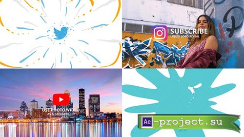 Videohive: Liquid Logo 23387539 - Project for After Effects 