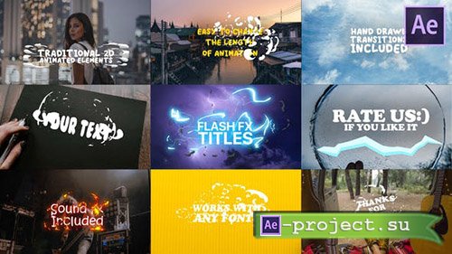 Videohive: Cartoon Lyric Titles | After Effects Template