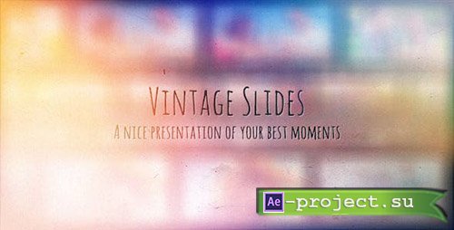 Videohive: Vintage Slides - Photo Gallery - Project for After Effects 