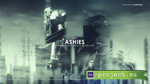 Videohive: ASHES Cinematic Titles - Project for After Effects 