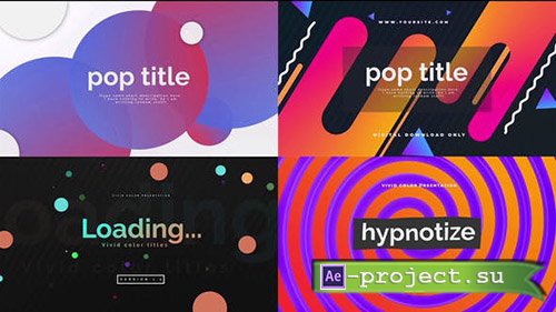 Videohive: POP Titles 24002165 - Project for After Effects 