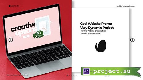 Videohive: Cool Website Promo - Project for After Effects 