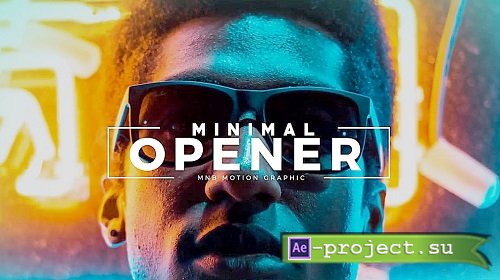 Stylishly Minimal Opener - After Effects Templates