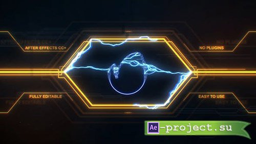 Videohive: Lightnings Intro 21968867 - Project for After Effects 