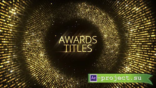 Videohive: Awards Titles 24005510 - Project for After Effects 