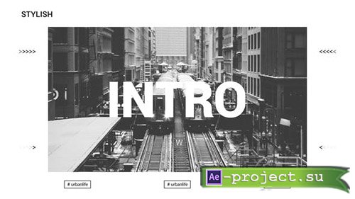 Videohive: Stylish Intro - Project for After Effects