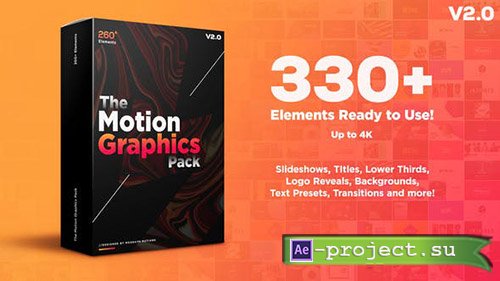 Videohive: Motion Graphics Pack V2 - Project for After Effects