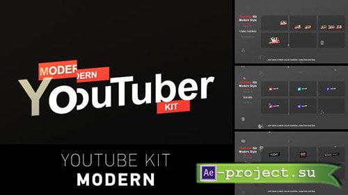 Videohive: YouTuber Kit | Modern - Project for After Effects 